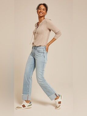 Maurice’s M jeans High Rise Relaxed Straight Ankle Jean size 8 regular